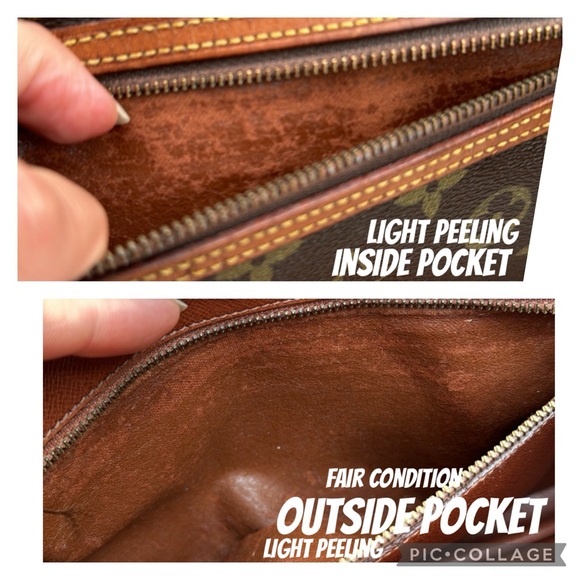 Authentic Vintage Louis Vuitton Marly Dragoone-GM-Converted Crossbody - Picture 11 of 17